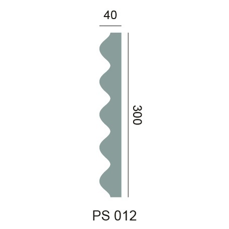 Panel elewacyjny 3D PS 012 Rhinst
