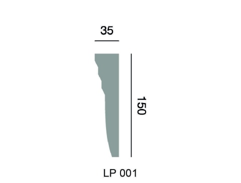 Rhinst LP 001 listwa elewacyjna wielofunkcyjna