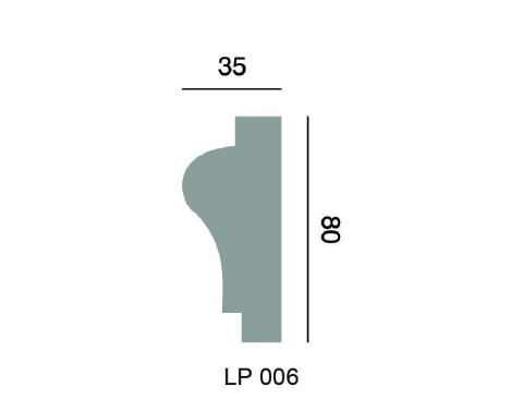 Rhinst LP 006 listwa elewacyjna wielofunkcyjna obramowanie