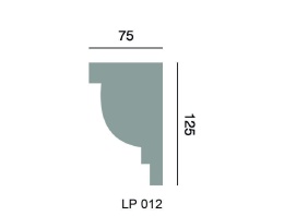 Rhinst LP 012 listwa elewacyjna wielofunkcyjna gzyms
