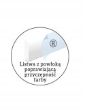 LPC-19LE CREATIVA 10cm listwa przypodłogowa LED oświetleniowa długość 2.44m