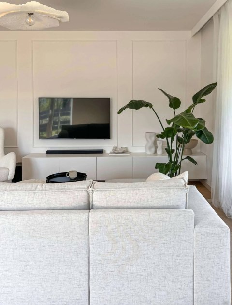 Listwa karniszowa PolyForce QL035T wysokość 12cm Mardom ma długość 200cm