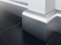 Listwa przypodłogowa LPC-19 Creativa RAL9006 srebrna 10cm DŁUGOŚĆ 2.44m