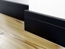 Listwa przypodłogowa LPC-20 Creativa RAL9005 czarna 10cm DŁUGOŚĆ 2.44m