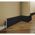 Listwa przypodłogowa LPC-29 CREATIVA RAL9005 czarna wysokość 10cm dł. 2.44m