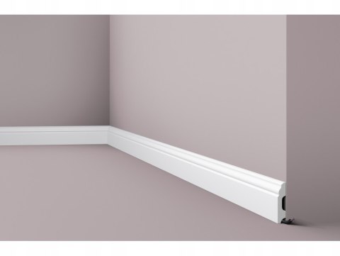 Listwa przypodłogowa NMC FB1F KOLOR RAL9016 H-6cm NOEL & MARQUET