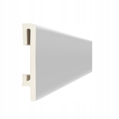 Listwa przypodłogowa PF060G DUROFIT wysokość 6cm szara RAL7047 240cm