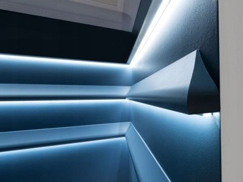 Listwa przysufitowa oświetleniowa NMC IL2 10.5cm LED SUFITOWA 2m GZYMS