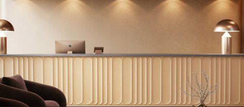 NMC ARC S 38x95cm dekoracyjny panel ścienny 3D NOEL & MARQUET lamele