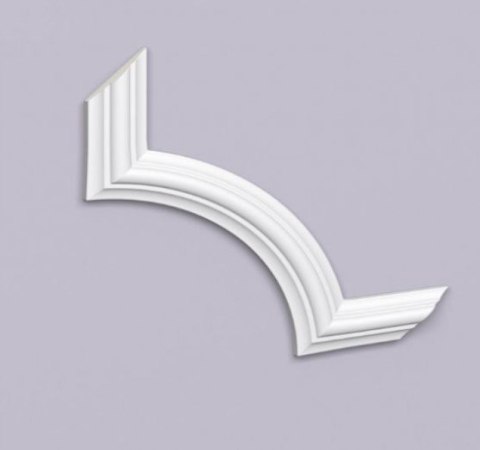 NMC SP3-4 NAROŻNIK DO LISTWY ŚCIENNEJ NOEL & MARQUET 15.3x15.3cm DEKORACJA