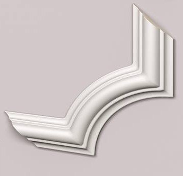 NMC Z103 NAROŻNIK - 4szt do listwy ściennej Z10 NOEL & MARQUET 14.5x14.5cm