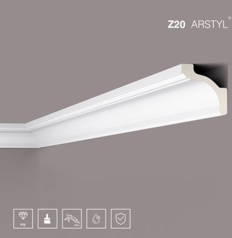 Listwa oświetleniowa sufitowa Led NMC Z20 WYSOKOŚĆ 8.7cm ARSTYL 200cm