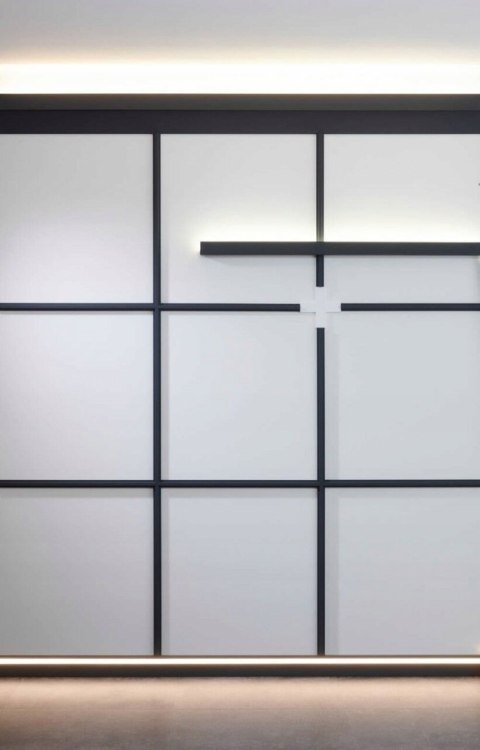 Listwa przypodłogowa IL11 NMC BLACK LED WALLSTYL 8cm RAL7021 CZARNY DYFUZOR