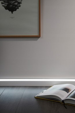 NMC IL11 listwa przypodłogowa LED 8 cm biały dyfuzor