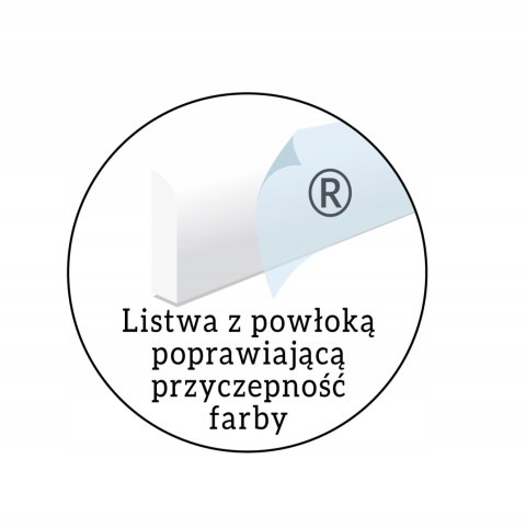 Listwa przypodłogowa LPC-29 CREATIVA wysokość 10cm DŁUGOŚĆ 2.44m