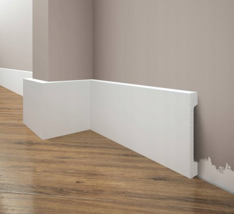 Listwa przypodłogowa LPC-29M RAL9003 CREATIVA 10cm DŁ 2.44m