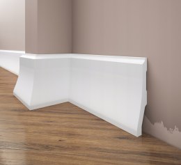 Listwa przypodłogowa LPC-34M RAL9003 CREATIVA 12cm