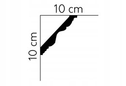 Listwa sufitowa MDB108 wysokość H-10cm MARDOM DECOR