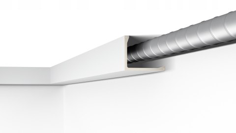 Listwa sufitowa profil maskujący NMC L2 LED 20x25cm GZYMS ARSTYL 2m