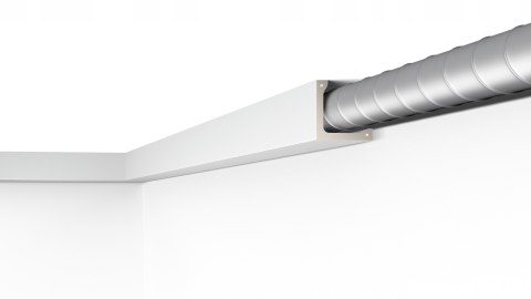 Listwa sufitowa profil maskujący NMC L4 LED 10x10cm ARSTYL 2m