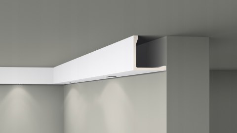 Listwa sufitowa profil maskujący NMC L5 LED 20x20cm ARSTYL 2m