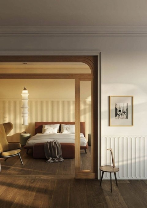 NMC ARC S 38x95cm ARSTYL panel 3d ścienny dekoracyjny NOEL & MARQUET lamele