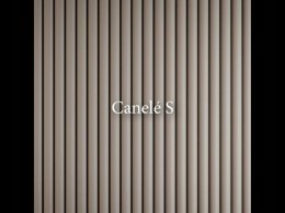 NMC CANELÉ S panel ścienny ryflowany 3d 30x200cm Noel & Marquet Arstyl