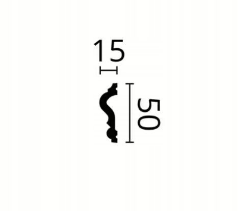 NMC WL11 listwa ścienna wysokość 5cm naścienna Wallstyl Noel&Marquet