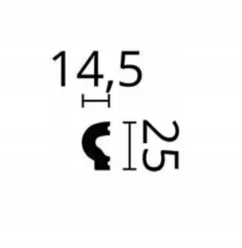 NMC WL13 listwa ścienna wysokość 2.5cm naścienna Wallstyl Noel&Marquet