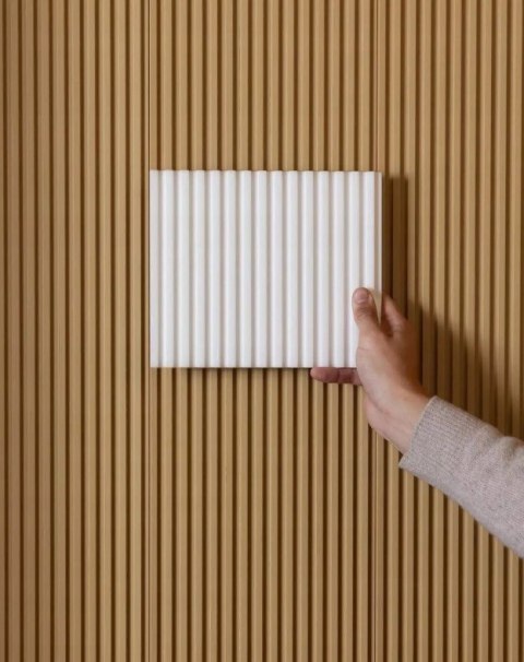 Panel 3D ścienny ryflowany WX205 - 2600 Track dwustronny dekoracyjny 260cm