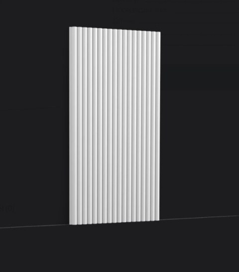 Panel 3D ścienny ryflowany WX210-2600 Reed Orac Decor dekoracyjny 260cm