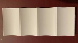 Panel ścienny 3D ryflowany W114-2600 Valley XL dekoracyjny 260 cm