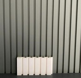 Panel ścienny W111-2600 Bar 3D ryflowany dekoracyjny ORAC długość 260cm