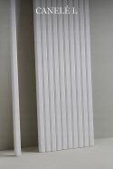 Panele 3D NMC CANELÉ L Arstyl 30x200cm Noel & Marquet panele ryflowane