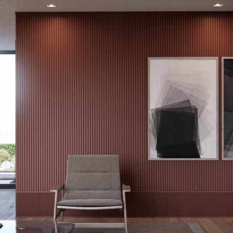 Panele 3D NMC CANELÉ S 30x200cm Noel & Marquet panele ryflowane ścienne