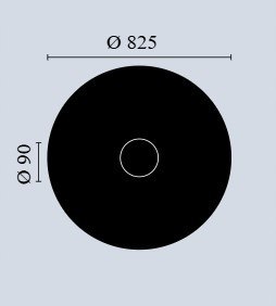 Rozeta NMC R12 średnica Ø 82.5cm SUFITOWA SZTUKATERIA ARSTYL NOEL & MARQUET
