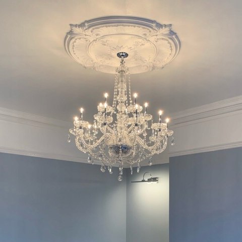 Rozeta NMC R24 średnica Ø 76.5cm SUFITOWA sztukateria ARSTYL NOEL & MARQUET