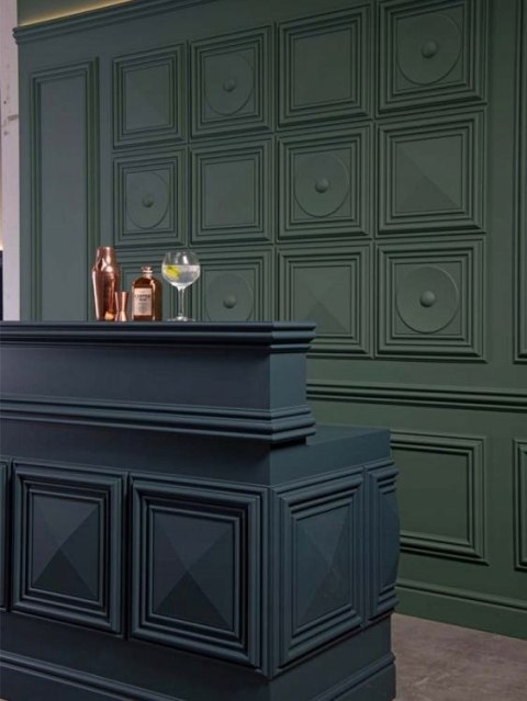 W122 Autoire ORAC DECOR kwadratowy panel ścienny 3D 33,3 X 33.3cm dekor