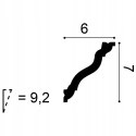 Listwa przysufitowa CX177 Orac Decor wysokość 6cm sztukateria gzyms