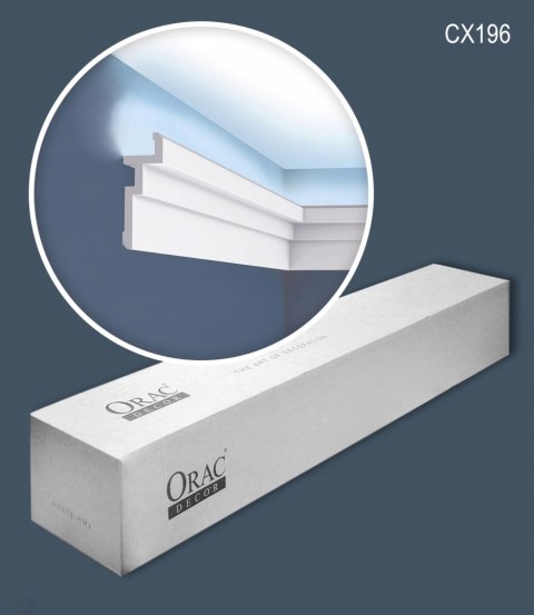 Listwa przysufitowa CX196 Orac Decor oświetleniowa led długość 2m