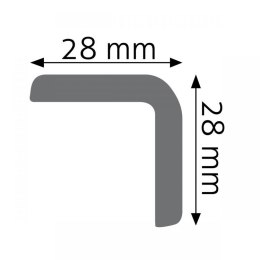 Narożnik LPC-13 CREATIVA 28x28x2440mm naścienna ozdobna
