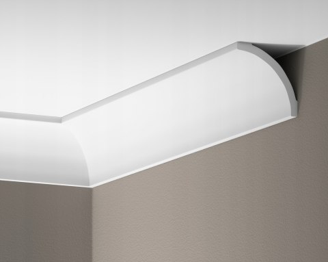 Listwa gzymsowa sufitowa LGG-48 CREATIVA wysokość 9cm gładka długość 244cm