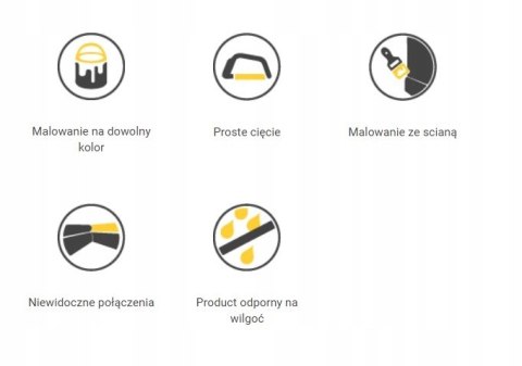 Listwa przypodłogowa CREATIVA LPC-24F Flex elastyczna