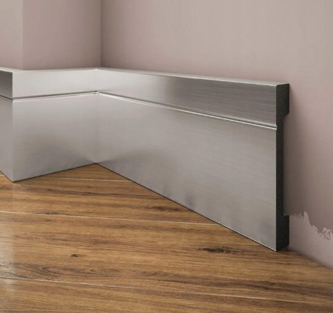 Listwa przypodłogowa LPC-20a CREATIVA Aluminium - H-11.0cm dł. - 2.4m
