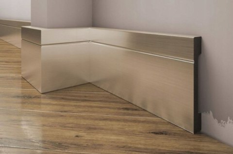 Listwa przypodłogowa LPC-20i Stal Inox CREATIVA H-11.0cm dł. - 2.4m COKÓŁ