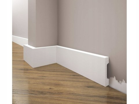 Listwa przypodłogowa LPC-23M biała CREATIVA 70x16x2440