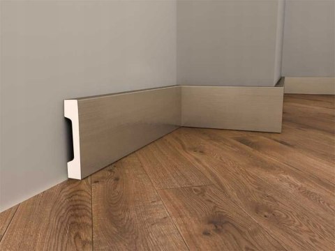 Listwa przypodłogowa LPC-23i CREATIVA Stal Inox 70x16x2440mm COKÓŁ