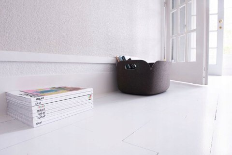 Listwa przypodłogowa SX163 Orac Decor RAL9003 wysokość 10.2cm