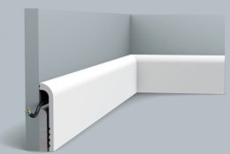 Listwa przypodłogowa SX185 ORAC DECOR wysokość 12.0cm maskownica cokołów