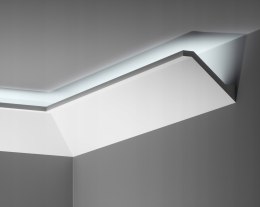 Listwa sufitowa LGG-50 CREATIVA 10x8cm GZYMS FASETA DŁUGOŚĆ 2.4m